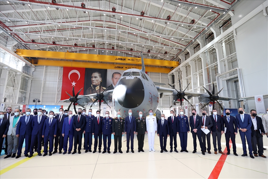Millî Savunma Bakanı Hulusi Akar, Kayseri’deki A400M FASBAT Uçak Bakım Tesisleri'nin Açılışını Gerçekleştirdi