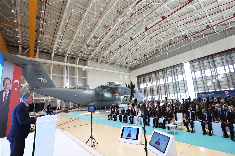 Millî Savunma Bakanı Hulusi Akar, Kayseri’deki A400M FASBAT Uçak Bakım Tesisleri'nin Açılışını Gerçekleştirdi