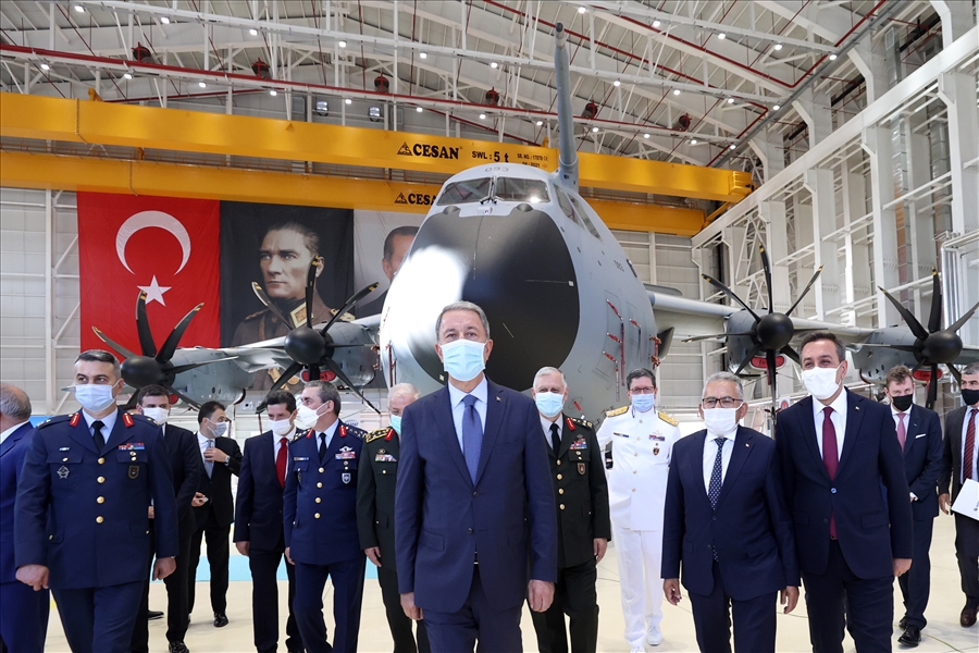 Millî Savunma Bakanı Hulusi Akar, Kayseri’deki A400M FASBAT Uçak Bakım Tesisleri'nin Açılışını Gerçekleştirdi