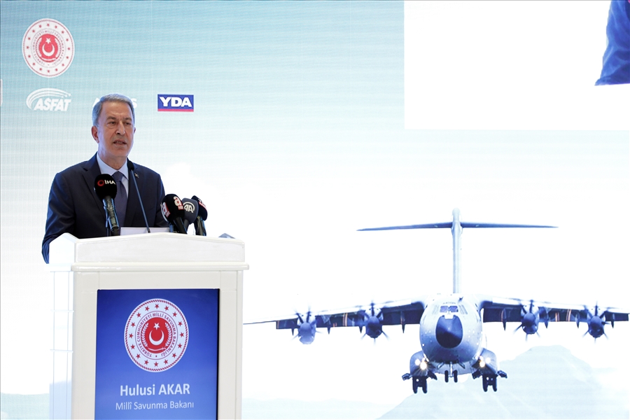 Millî Savunma Bakanı Hulusi Akar, Kayseri’deki A400M FASBAT Uçak Bakım Tesisleri'nin Açılışını Gerçekleştirdi