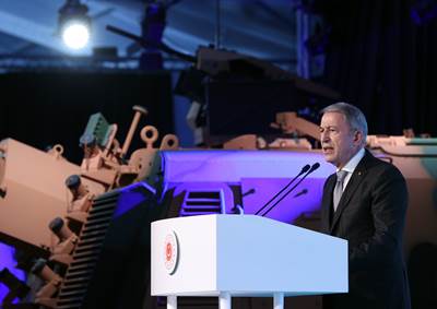 Millî Savunma Bakanı Hulusi Akar ve Beraberindeki TSK Komuta Kademesi, Cumhurbaşkanımız Sayın Erdoğan’ın Teşrifleriyle Gerçekleşen “Yeni Nesil Fırtına Obüsleri Teslimat Töreni”ne Katıldı