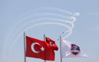 Efes-2022 Tatbikatı’nda Türk Yıldızları Gösteri Uçuşu Yaptı
